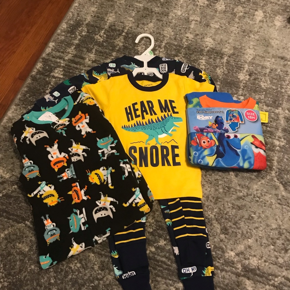 Pajamas Bundle - 18mo New With Tags